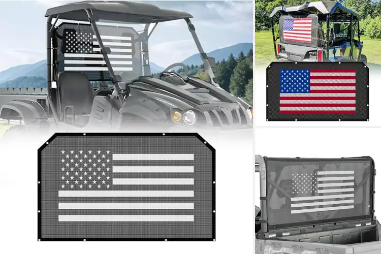 Detailed view of Best UTV Mesh Screens