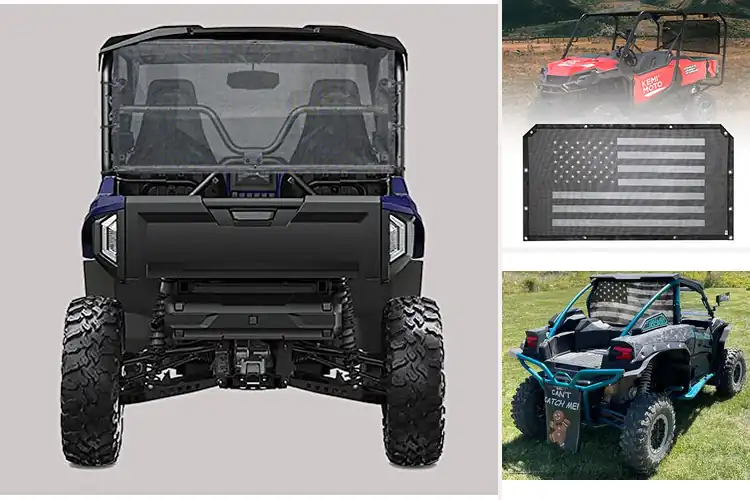 Detailed view of Best UTV Rear Dust Screens for Cleaner, Cooler Rides