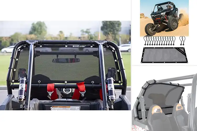 Detailed view of Best UTV Rear View Nets