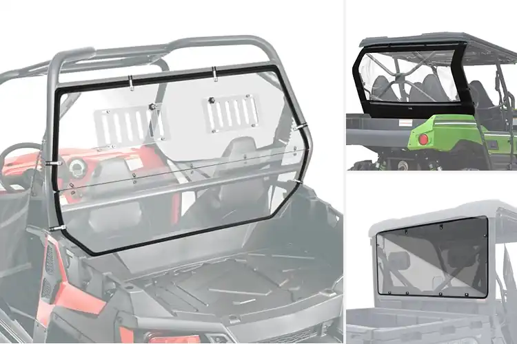 Detailed view of Best UTV Rear Windows: Crystal Clear Views & Protection