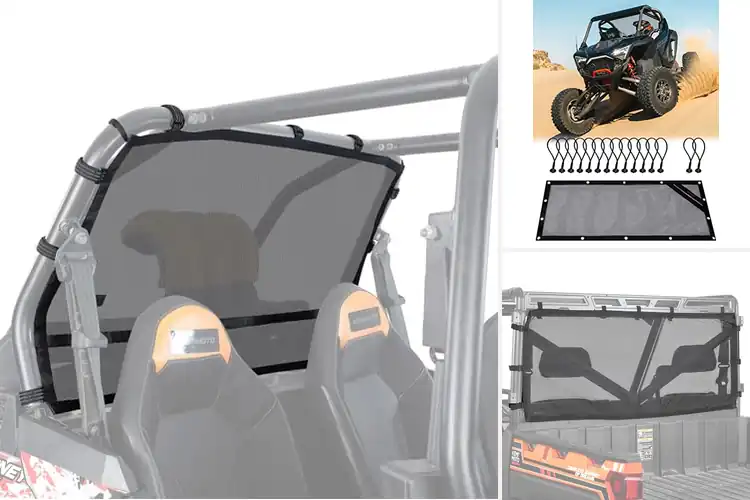 Detailed view of Best UTV Soft Window Nets