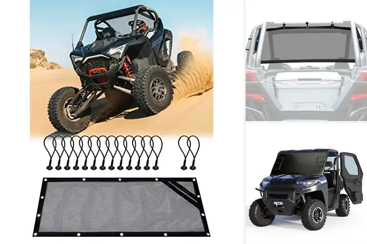 Detailed view of Best UTV Windshield Meshes