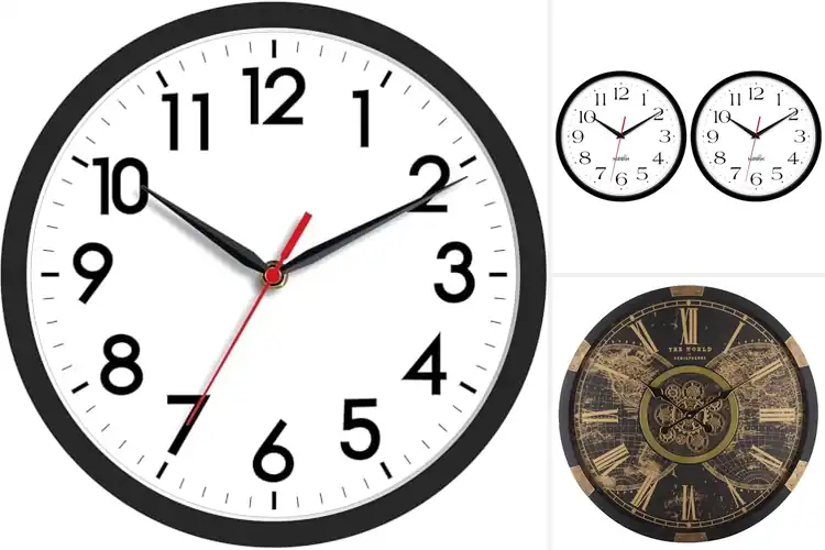 Detailed view of Best Wall Clocks: 10 Silent, Stylish Picks for Your Home
