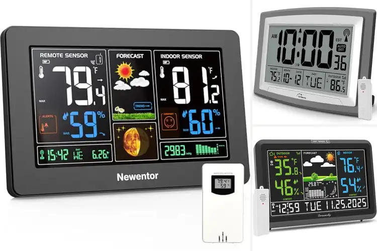 Detailed view of Best Weather Clocks: Top Picks for Accuracy & Style