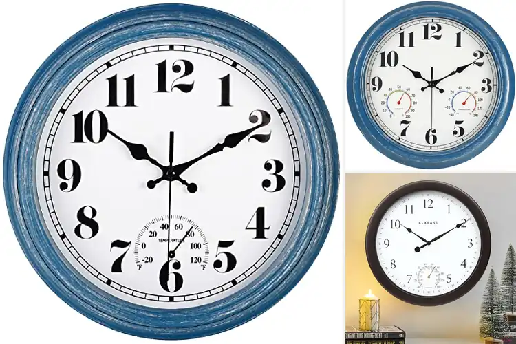 Detailed view of Best Weather Resistant Clock