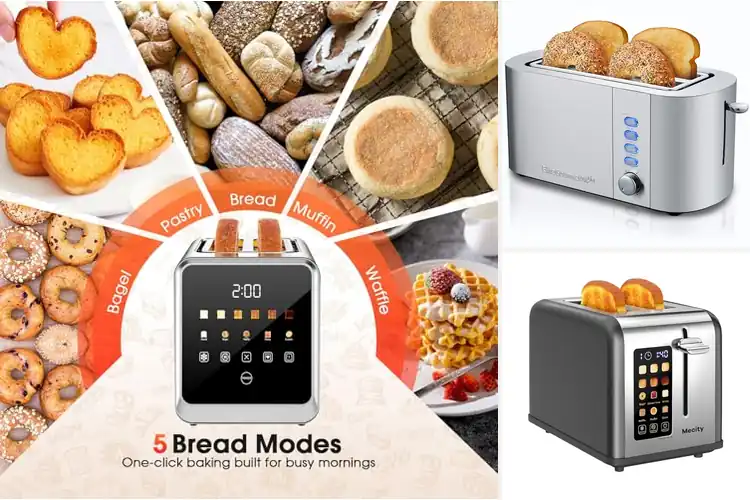 Detailed view of Best Wide Slotted Toasters 1.5 Inch