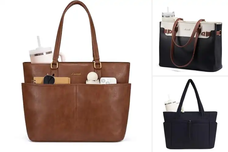 Detailed view of Best Work Tote Bags for Effortless Everyday Style