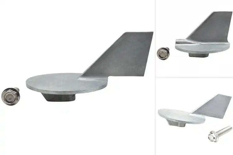 Detailed view of Best Yamaha Outboard Trim Tab Anodes