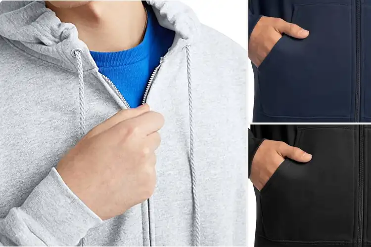 Detailed view of Best Zip Up Hoodies